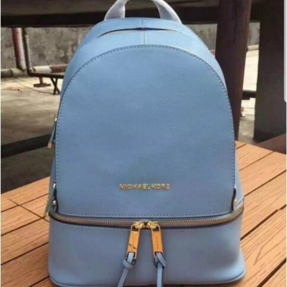 Michael Kors Rhea Medium Leather Backpack